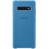 Samsung, EF-PG975, Funda Protectora de Silicona Para Galaxy S10+, Color Azul